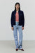 BLUE KNITTED JACKET
