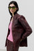 THE LEATHER SHIRT <br> Cherry