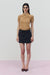 THE WAISTLESS MINI SKIRT <br> Black Bleach