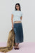 THE EMBROIDERED BABY TEE <br> Ice Blue