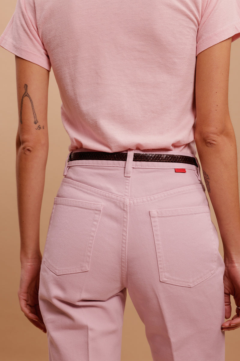 THE LONG DENIM <br> Denim Dirty Lilac