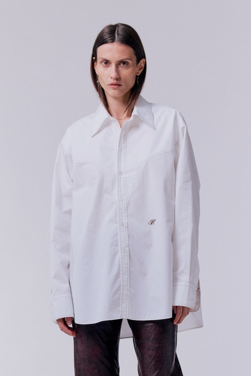 THE WESTERN SHIRT <br> White