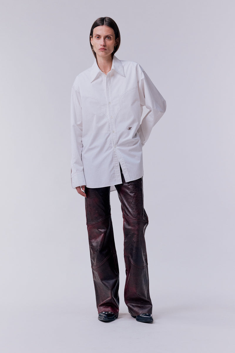 THE WESTERN SHIRT <br> White