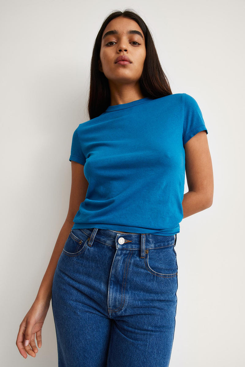 THE BABY TEE<br> Jersey Blue